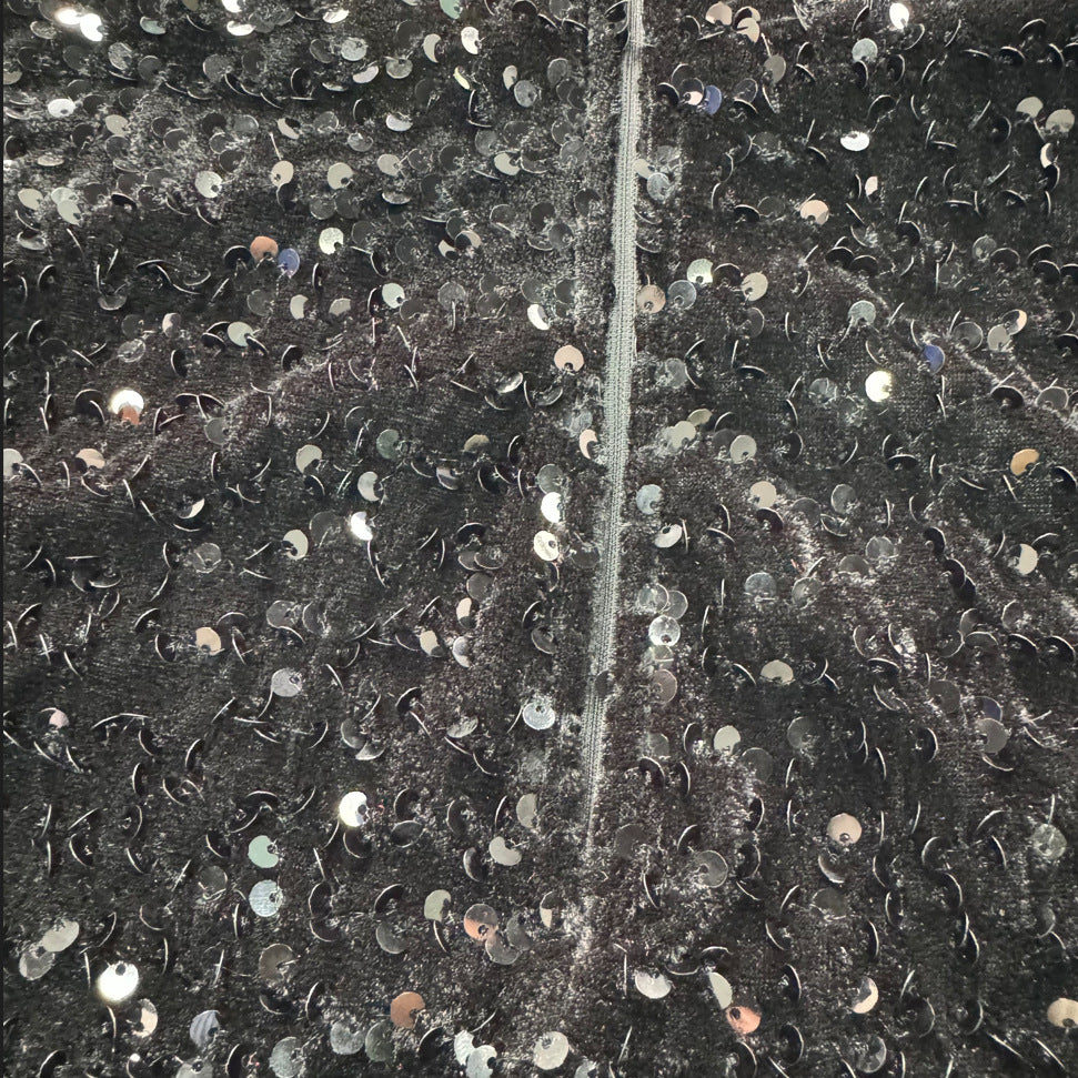 Women sexy sequin V Neck Strapless Feather Bodycon dress 14