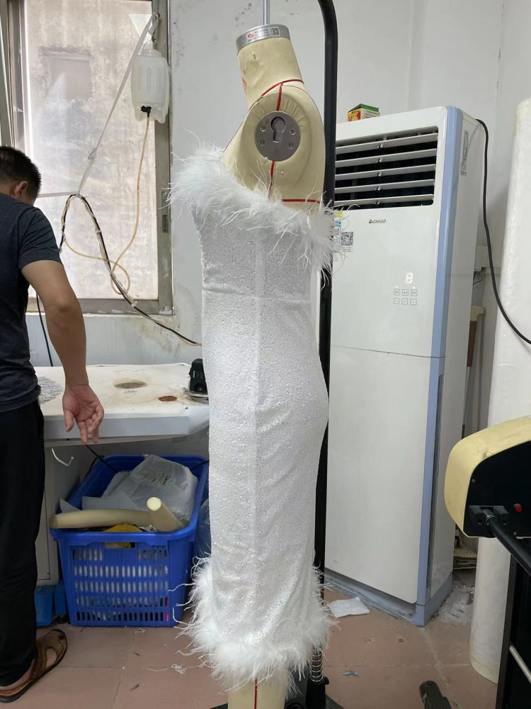 Women Sleeveless Bodycon Evening Dress 9