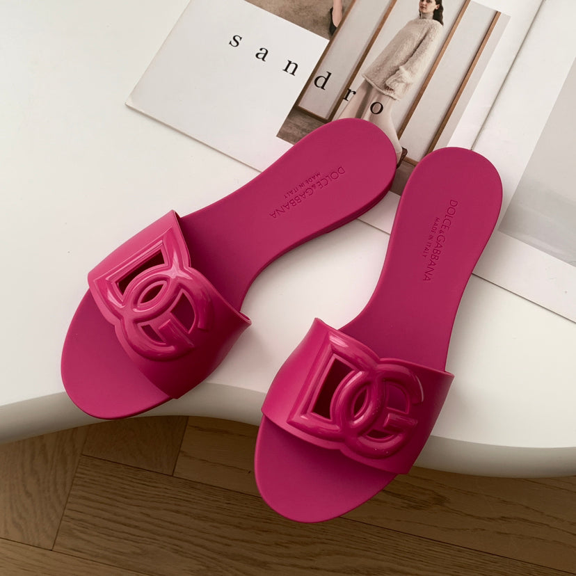 Summer casual outdoor wear one-piece sandals waterproof beach anti-slip flat slippers 6