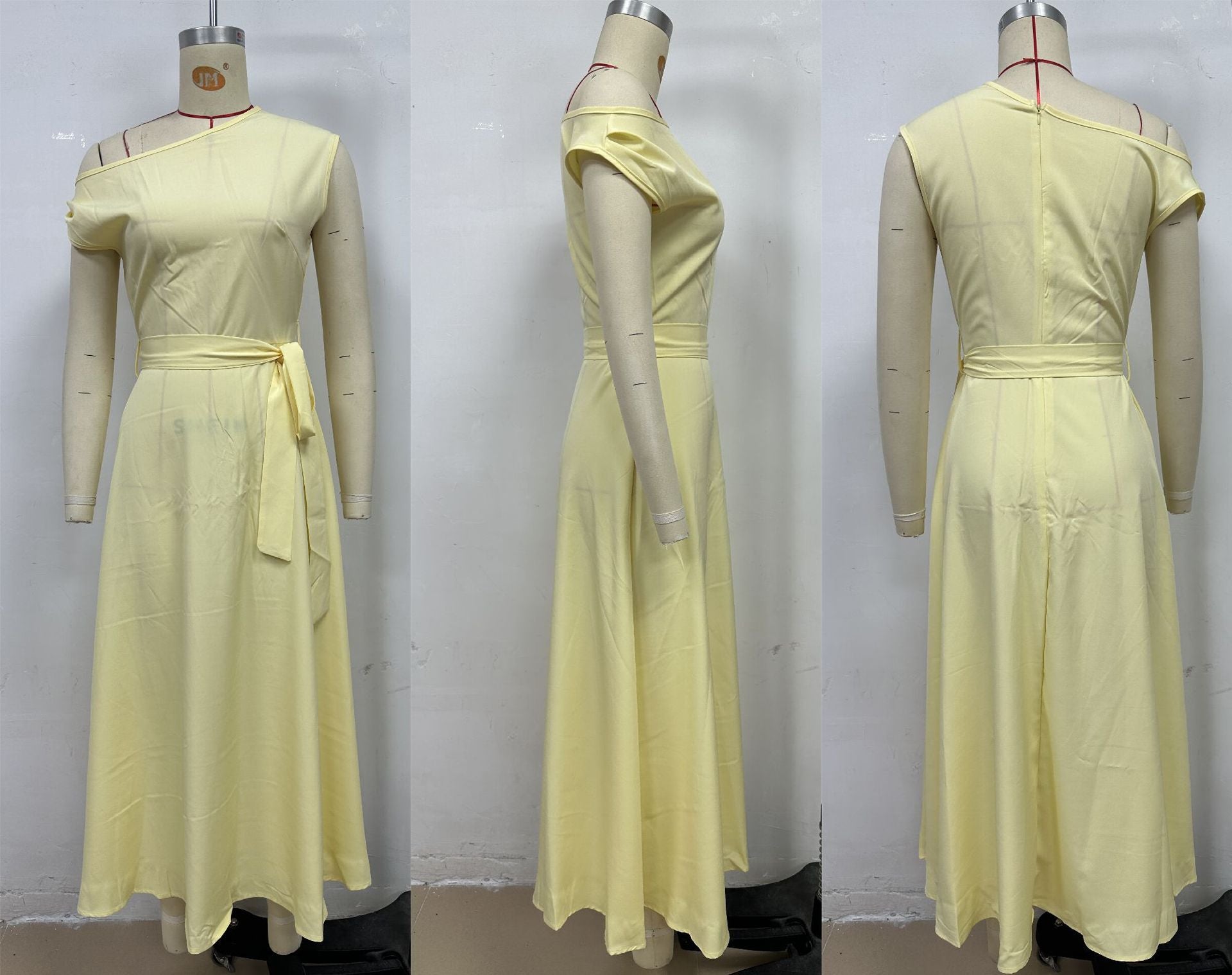 Women's Eelegant Sleeveless Solid Color Long Dress 11