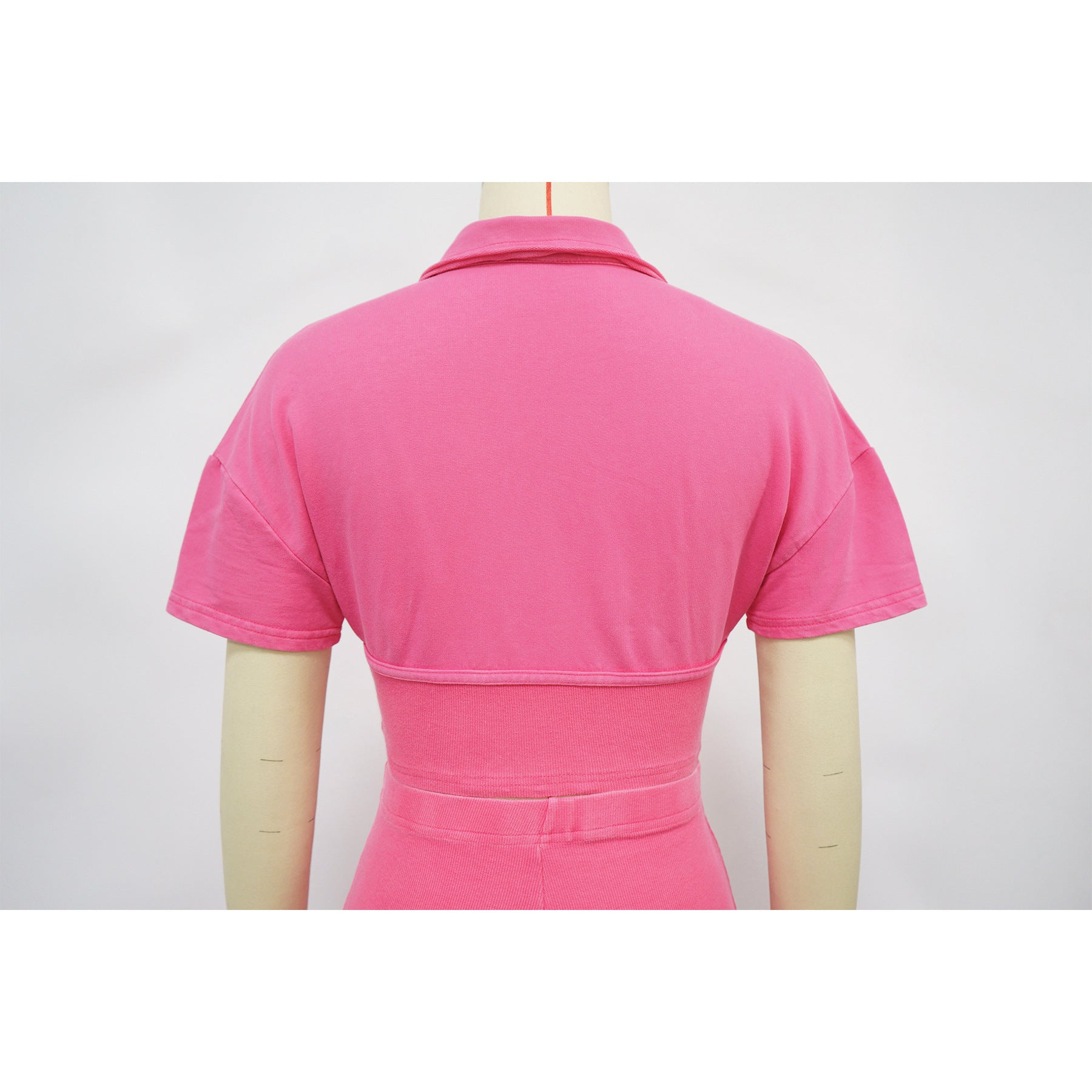 Women Sport Short-Sleeved Top and Pant Two-Piece Set 63