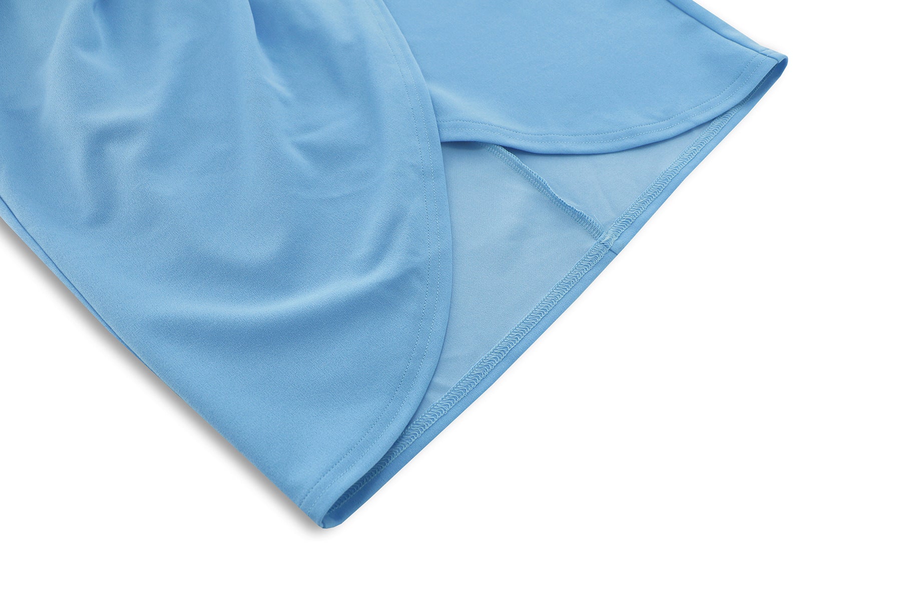 Summer Sexy And Elegant Chic V-Neck Pleated Slim Waist V-Neck Short-Sleeved Dress 16