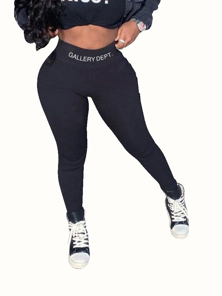 Women Style Letter Print Legging