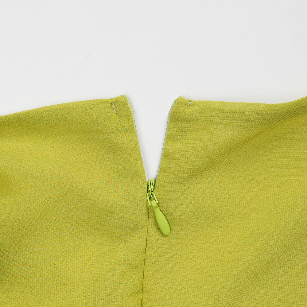 Elegant Formal Party Pleated Dress 17