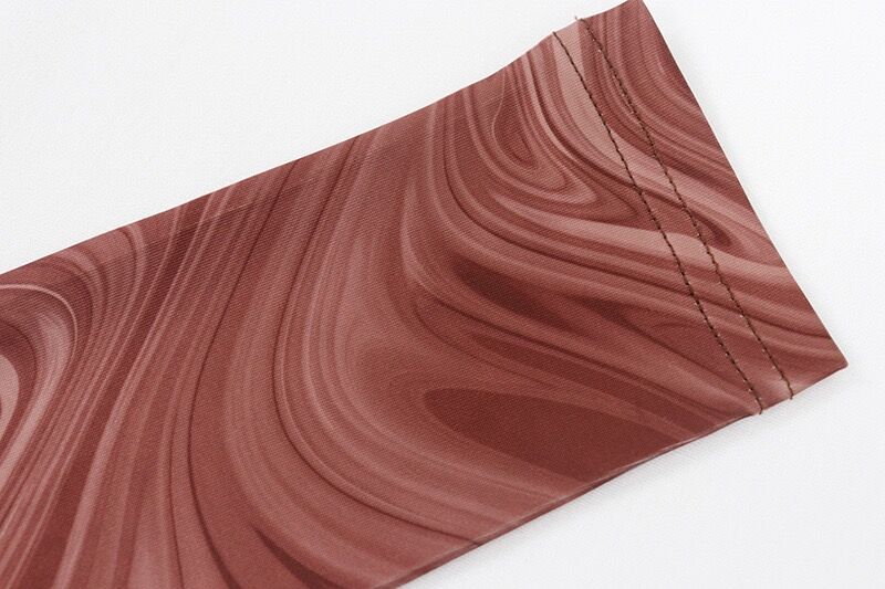 Women Fall Long Sleeve Printed Round Neck Maxi Dress 16