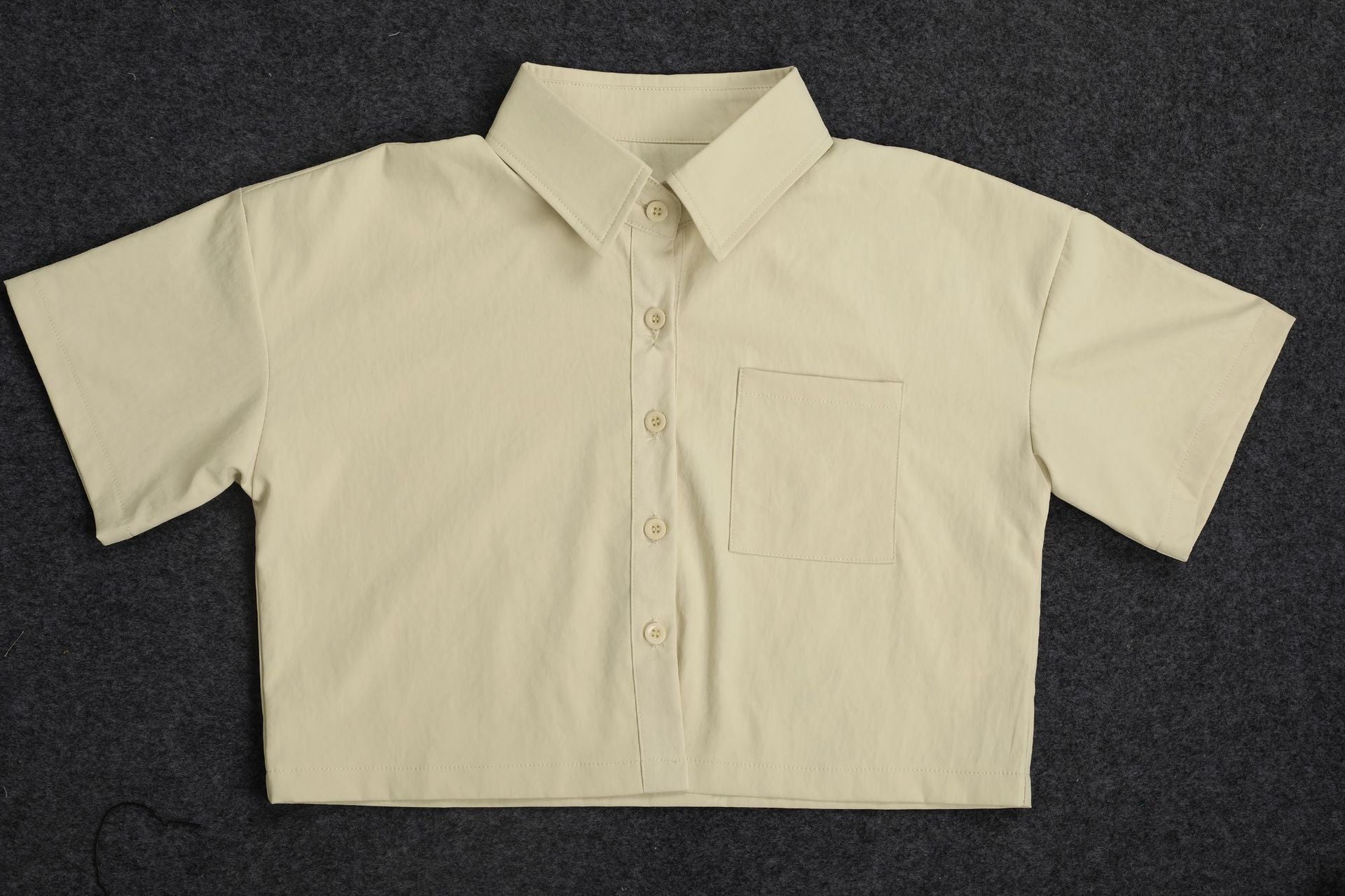 Women's Linen Short Sleeve Shirt Casual Pants Two Piece OL Office Summer Set 13