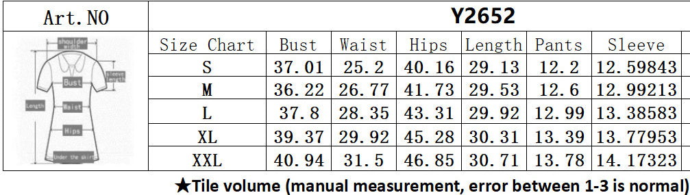 Women Print Shirt and Shorts Casual Two-Piece Set 5