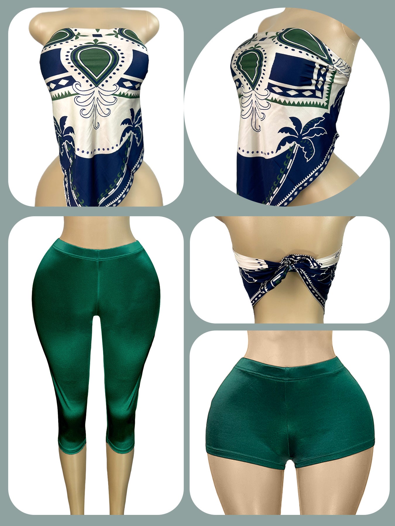 Women's Stretch Satin Shorts 22