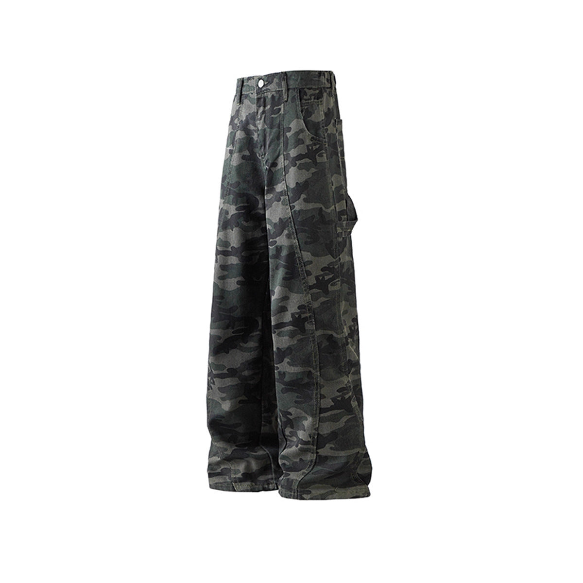 Women Autumn Print Woven Pants 3