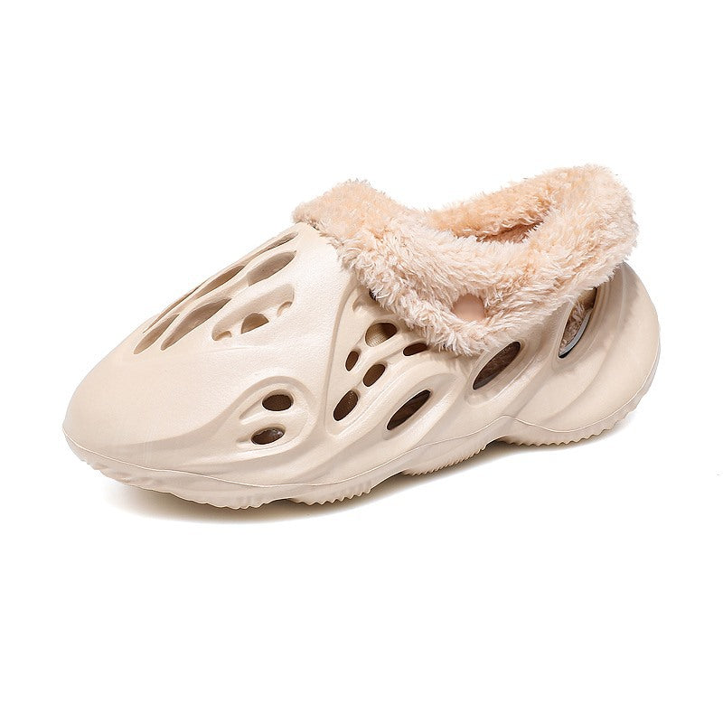 Winter Shoes Indoor Baby Furry Shoes For Boys And Girls Thick-Soled Fleece Slippers 9