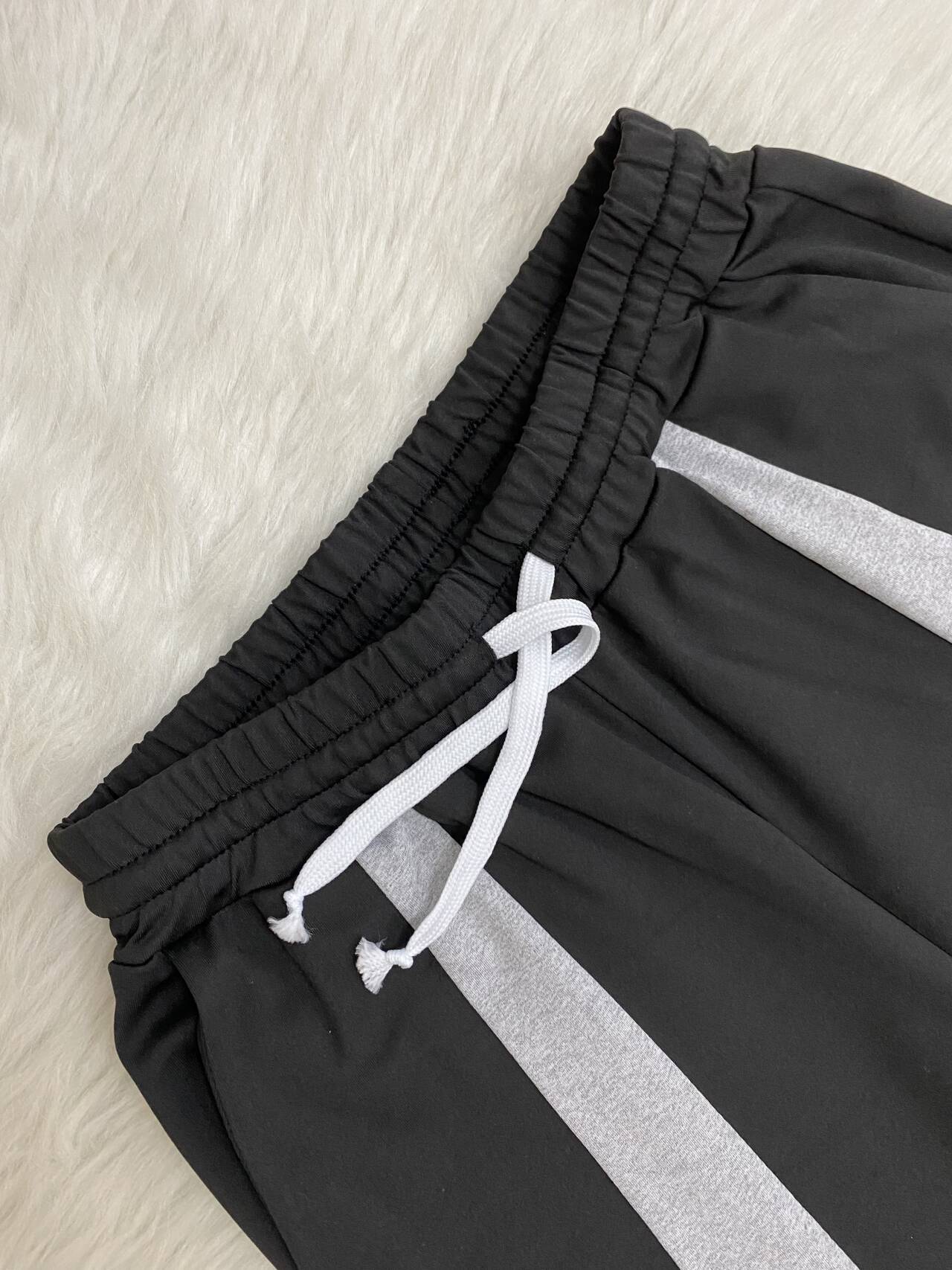 Women Casual Patchwork Loose Straight Pants 13