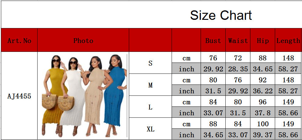 Women Beach Knitting Dress 14