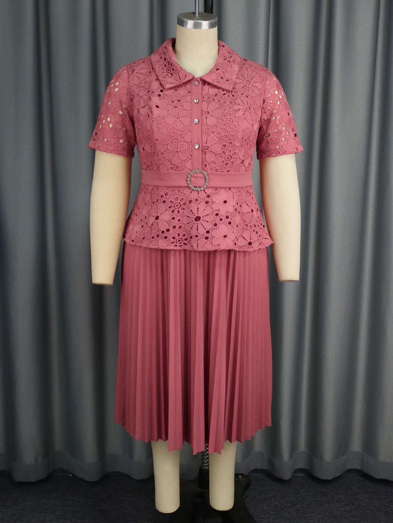 Women Formal Party party lace dress 3