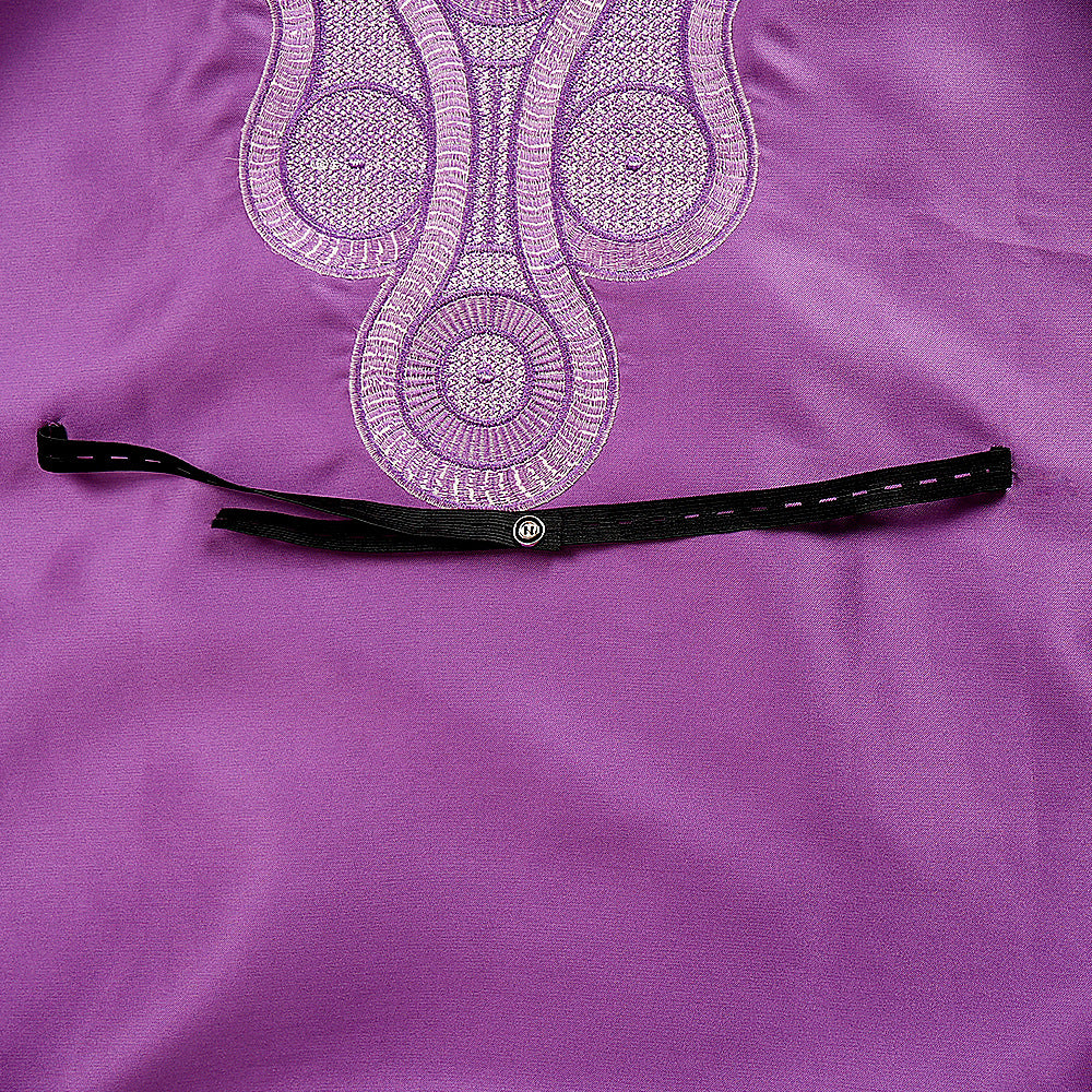 Plus-Size African Women Embroidered Dress 35