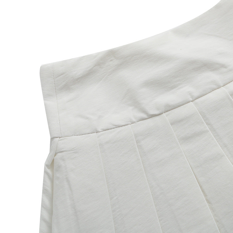 Women sexy pleated skirt 8