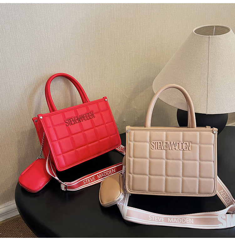 Women embroidered thread versatile popular handheld crossbody tote bag 20