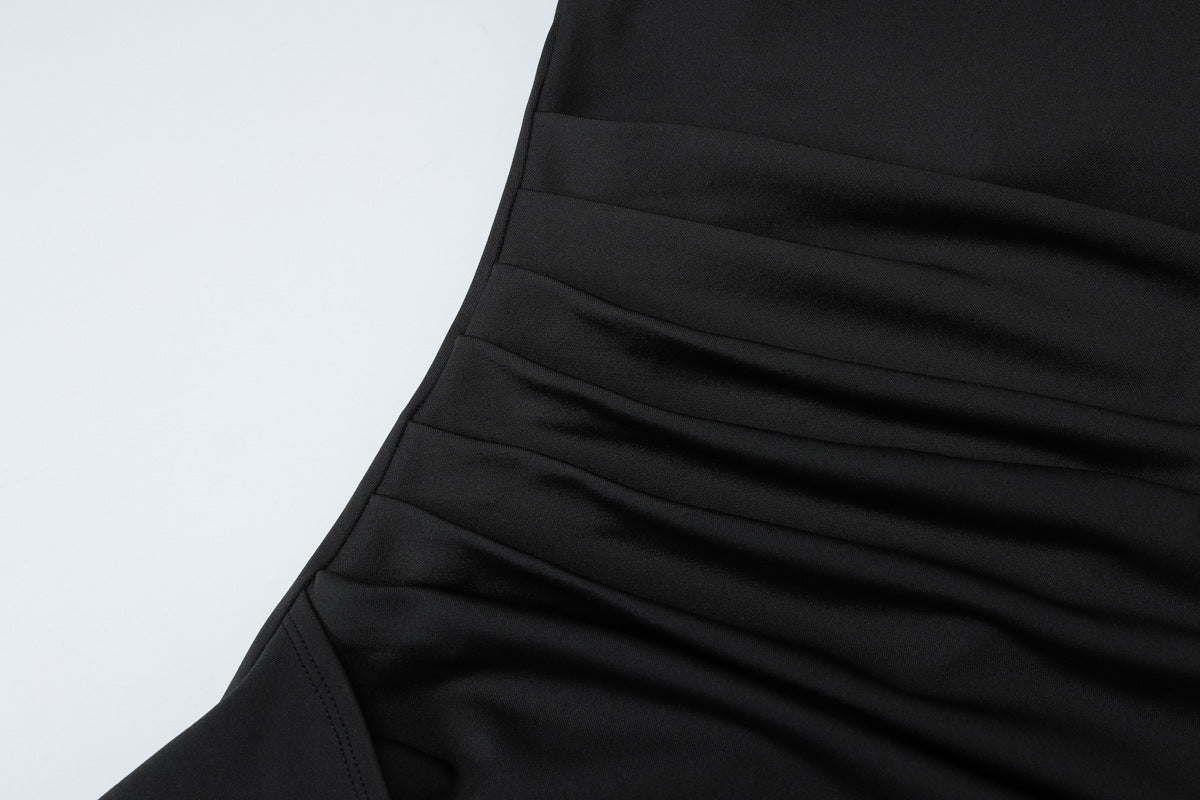 Summer Women's Evening Gown Sexy Low Back High Slit Dress 12