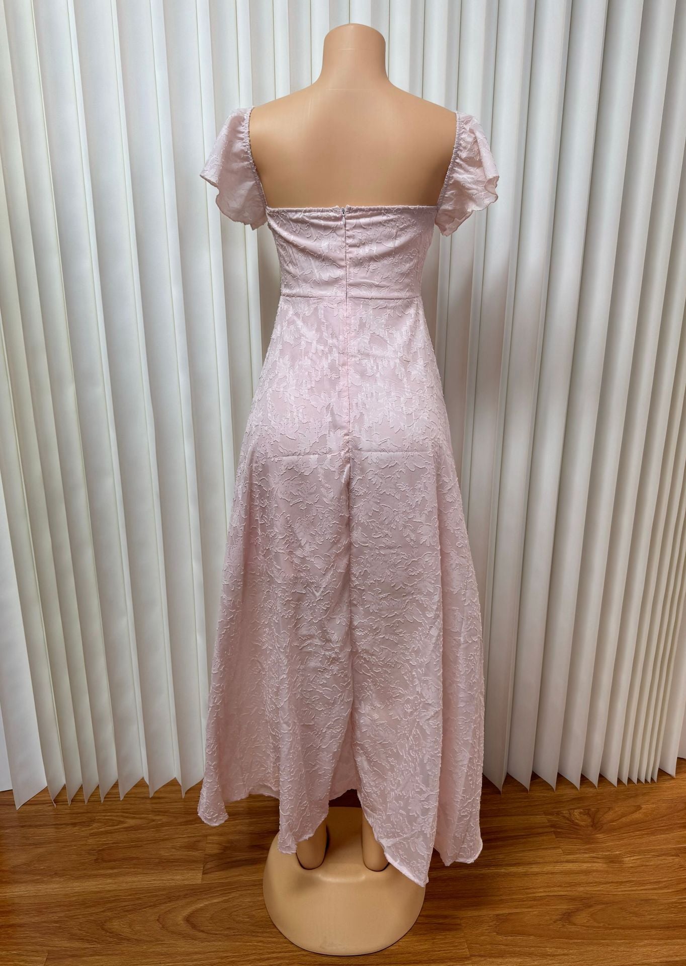 Women Strapless sexy Backless Solid Dress 6