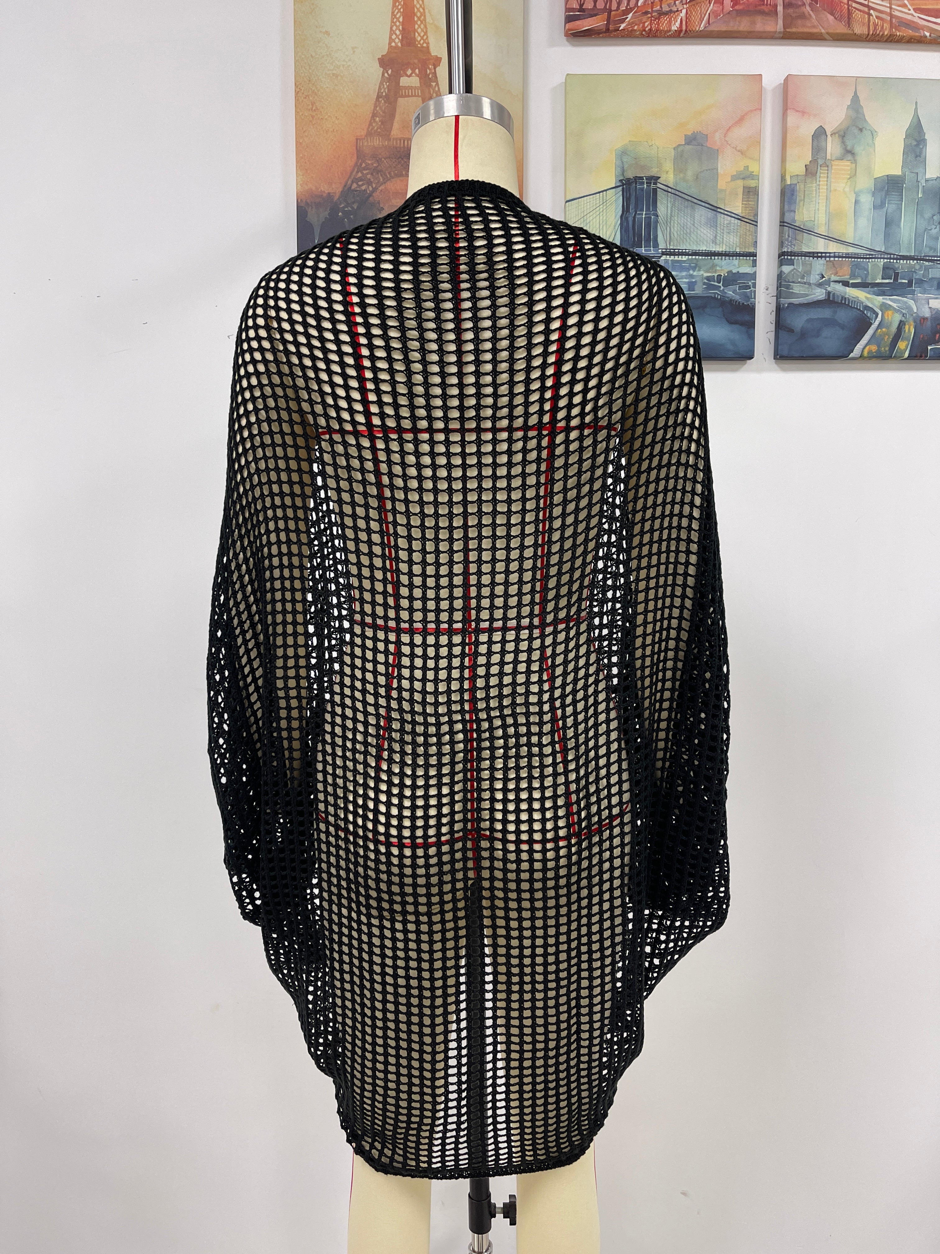 Women Knitting Blouse Beach Holidays Knitting Blouse 5