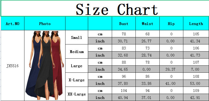 Women sexy solid color v-neck suspenders slit dress 9