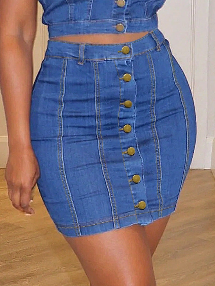 Women Denim Skirt 5