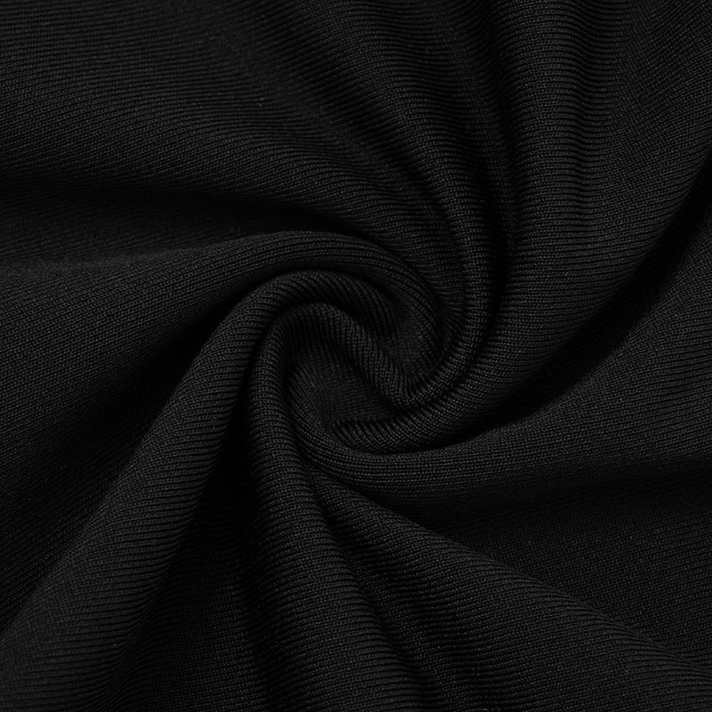 Women Fall Sexy See-Through Mesh Bell Bottom Pant 14