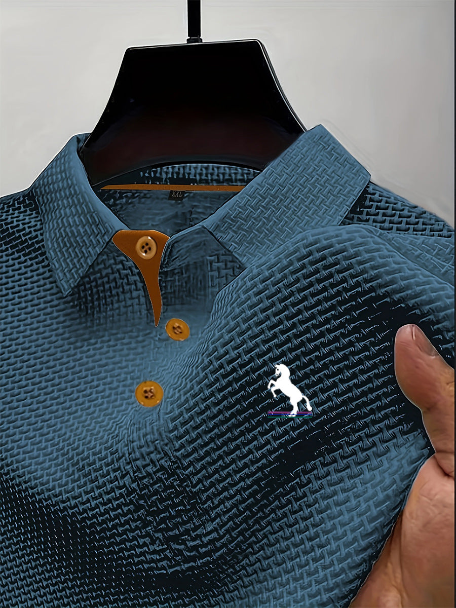 Men's Summer Solid Short Sleeve Printed T-Shirt 20