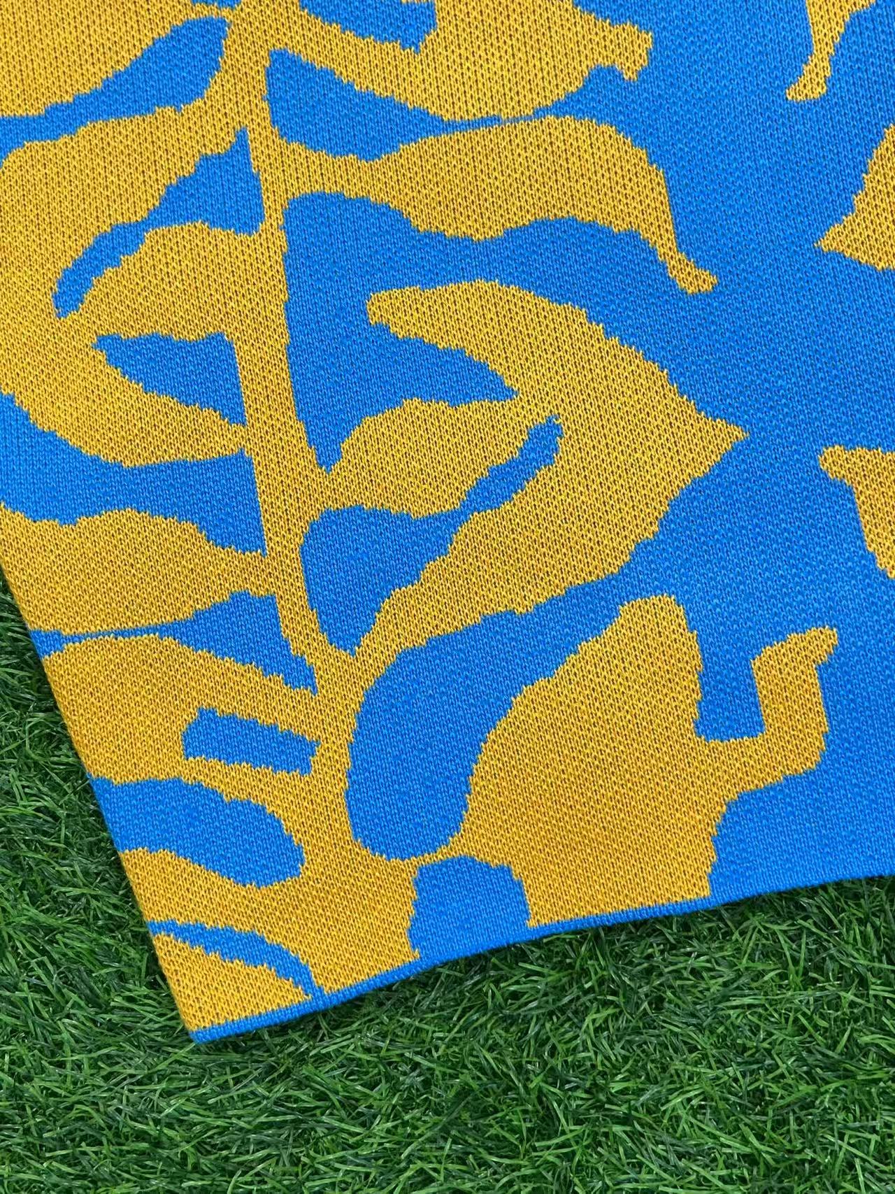 Women tiger print V-neck Halter neck backless top and bodycon skirt two-piece set 16