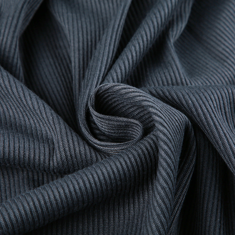 Embroidered Letter Half Turtleneck Crop Zipper Top + High Waist Pleated Skirt Casual Sports Two Piece Set For Women 23