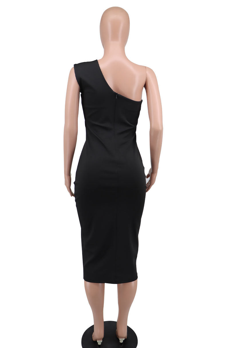 Women French Sleeveless Bodycon Dress 14