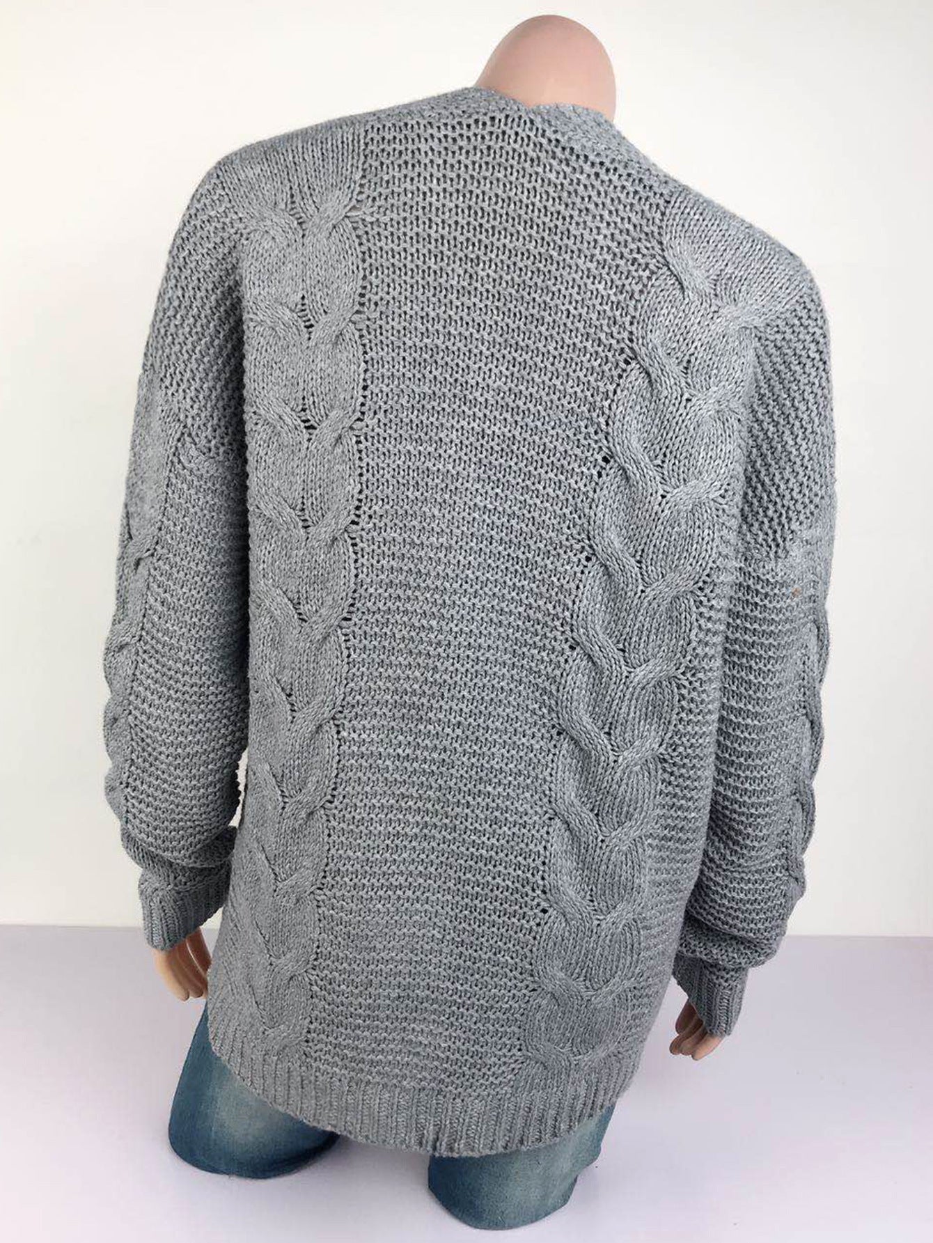 Autumn And Winter Sweaters Warm Knitting Cardigan Tops For Women 15