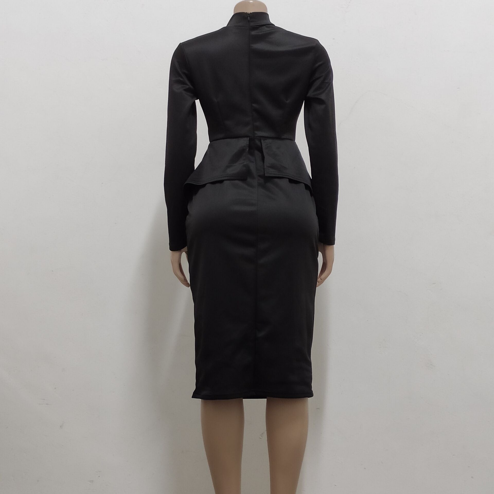 Women sexy diagonal bow dress 38