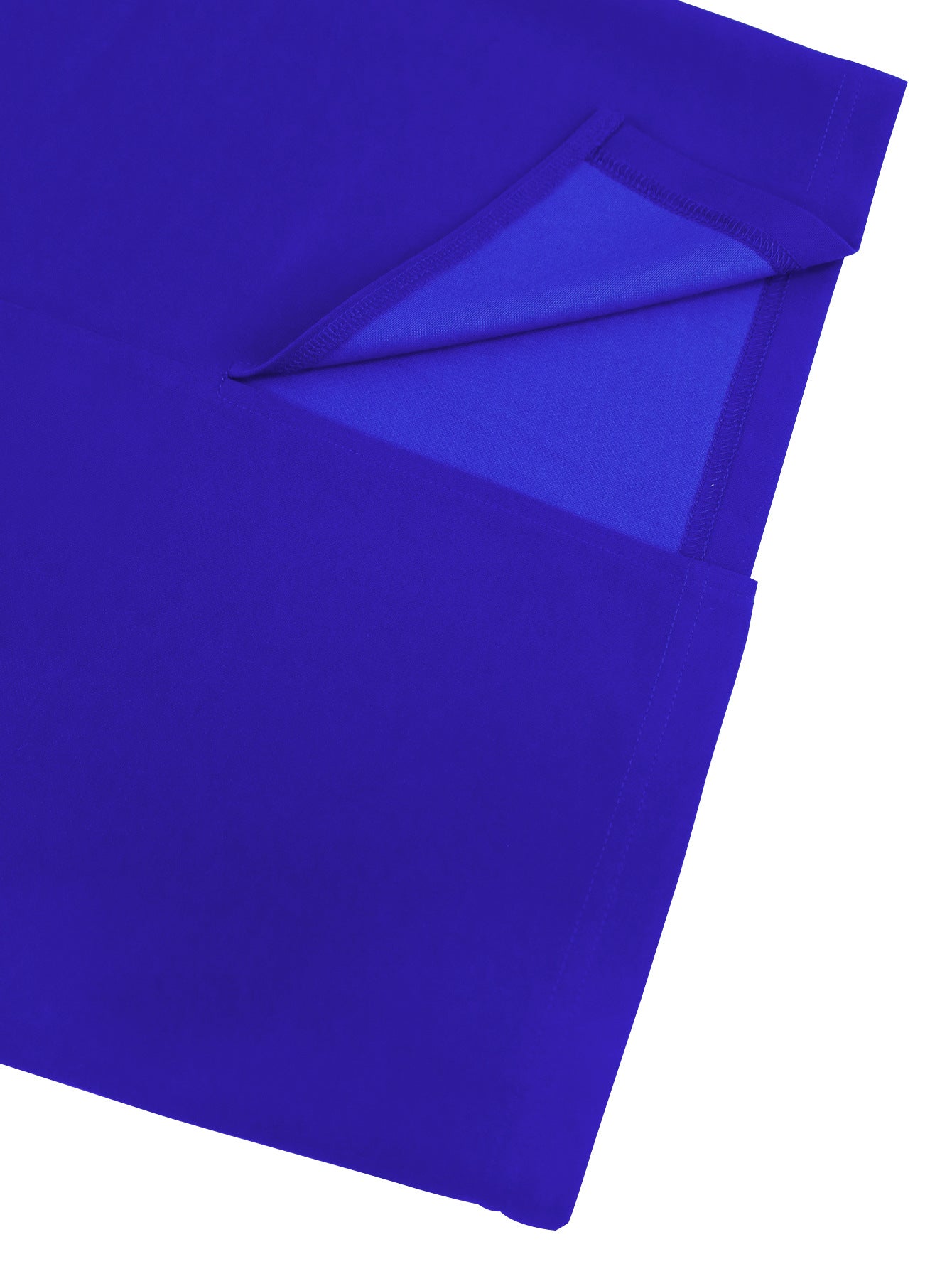 Contrast Color Turndown Collar Long Sleeve Flower Party Bodycon Dress 11