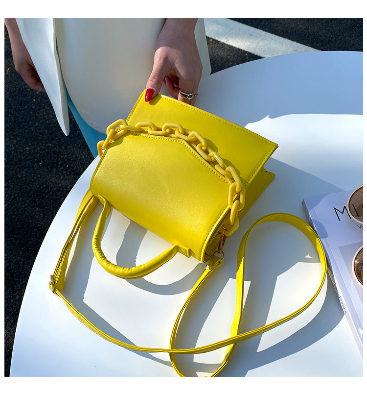 Women Simple Handbag Candy Shoulder Crossbody Bag 25