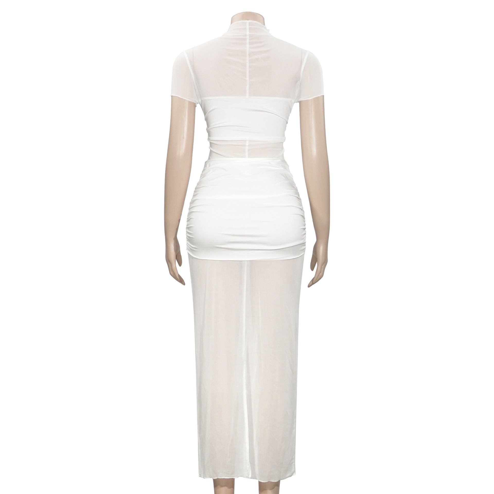 Women's Summer Trendy Casual Solid Street Dress 8