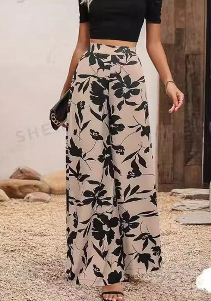 Women Spring Casual Wide Leg Pants