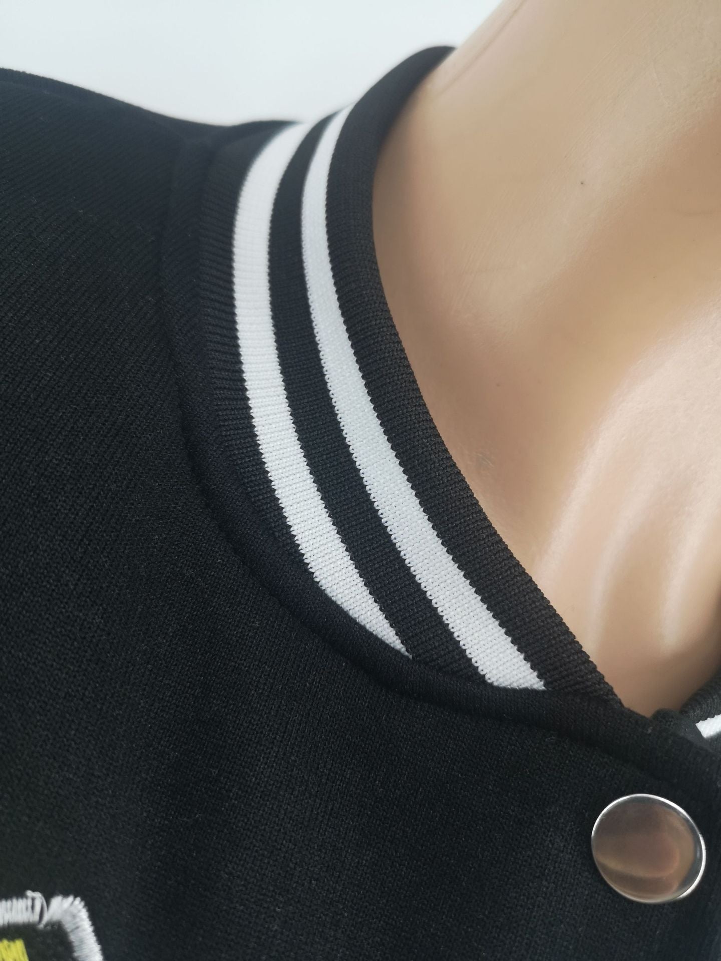 Women's Fashion Casual Jackets Embroidered Baseball Coats 18