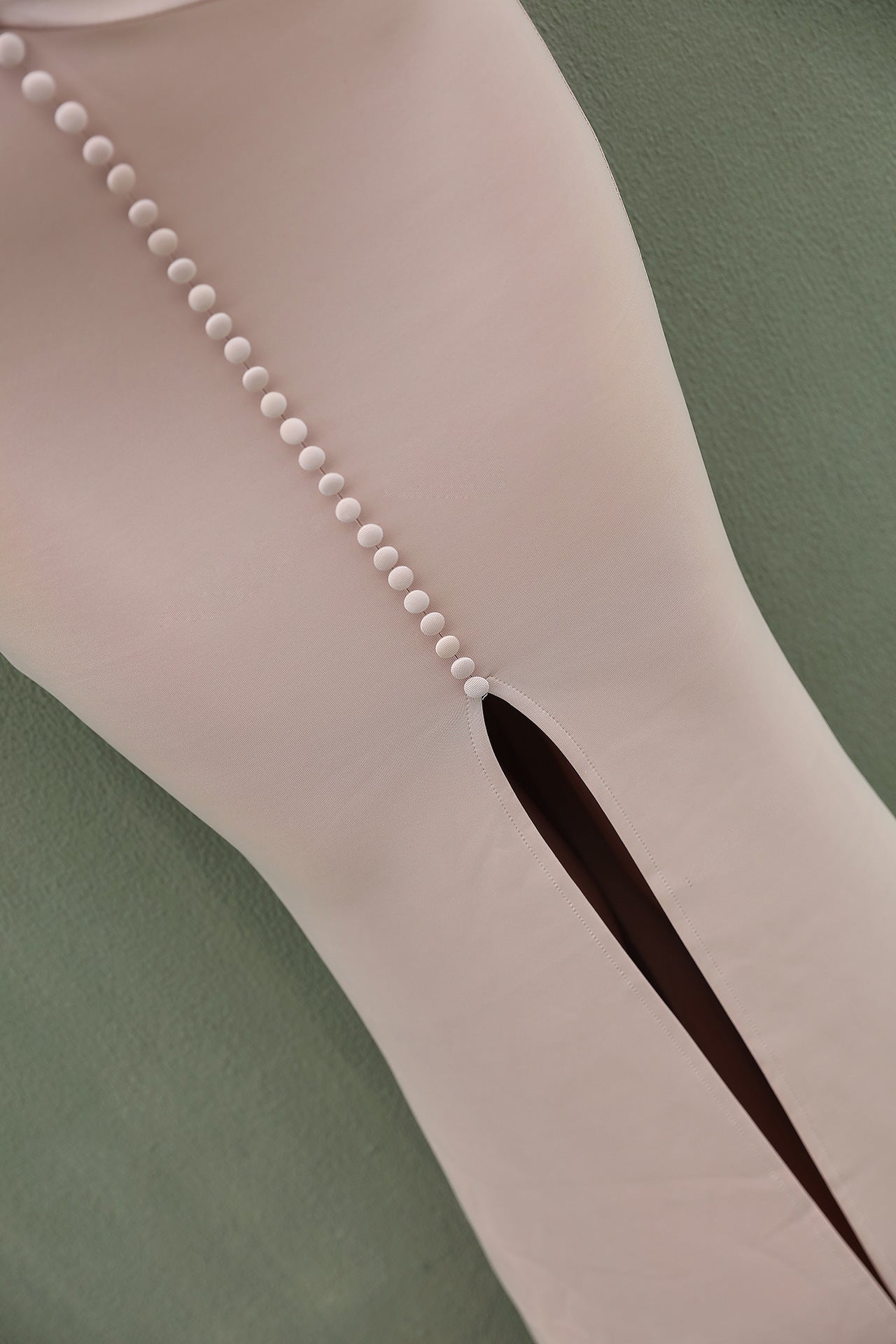 Summer front slit strapless mermaid evening dress 17