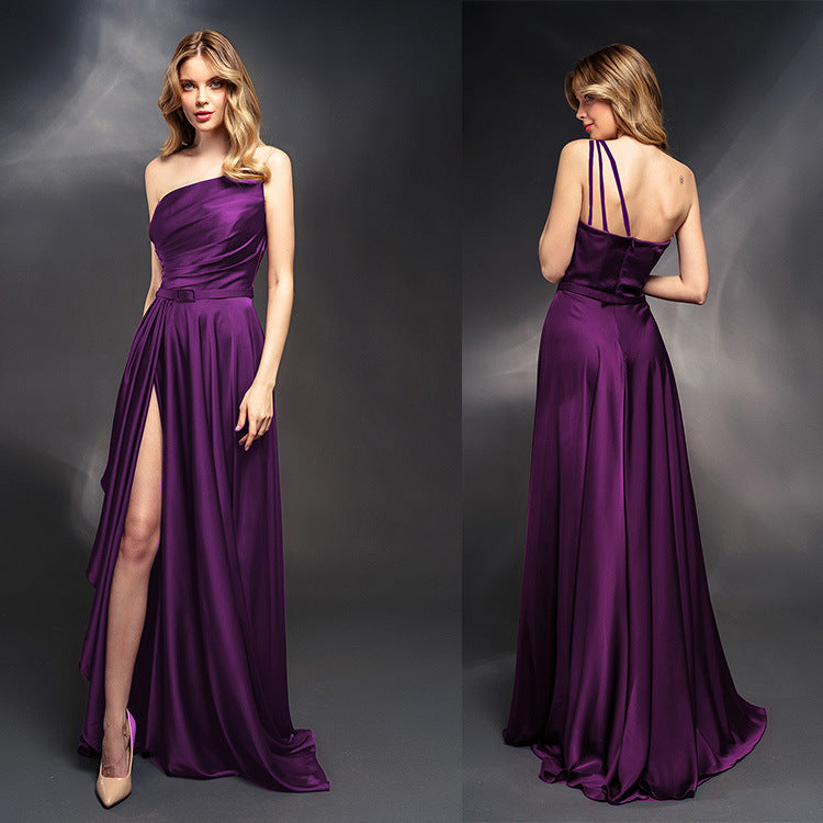 Fall Ladies Sling Wedding Bridesmaid Dress Formal Party Party Evening Dress