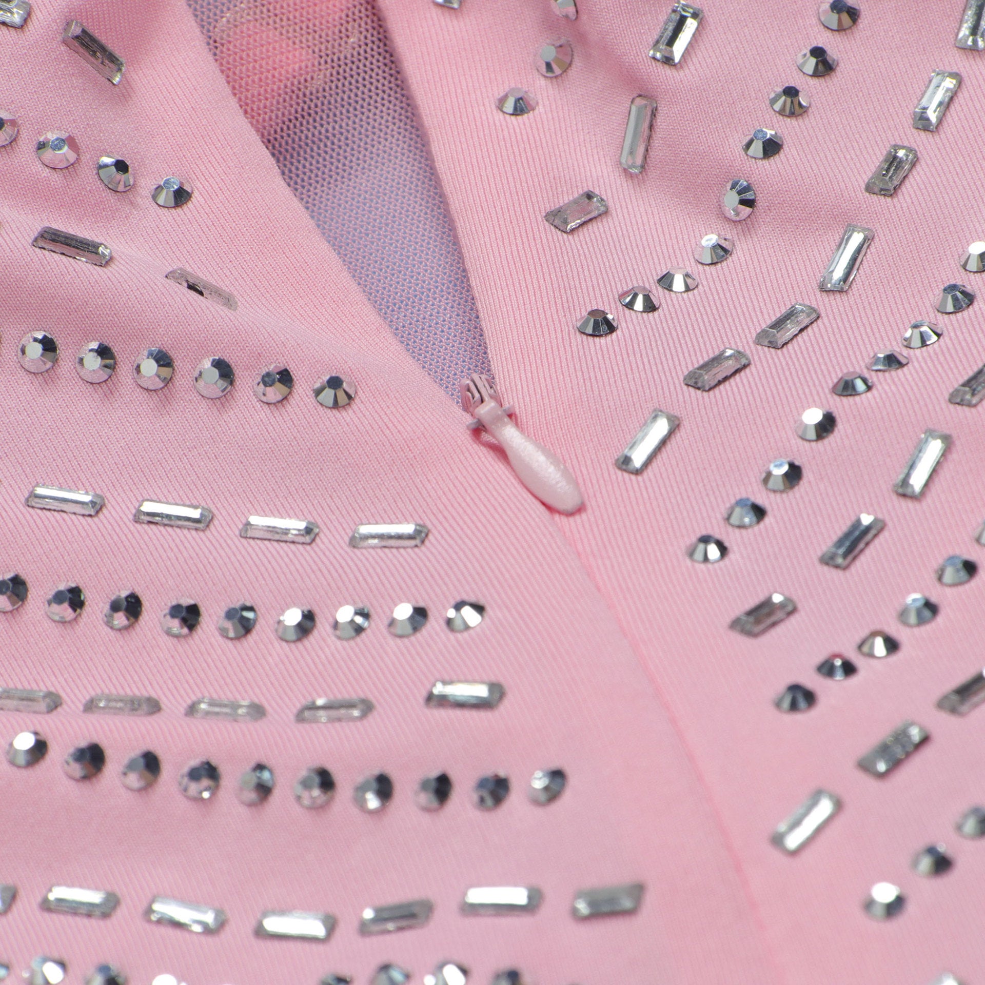 Women Sexy Long Sleeve Beaded Backless Hollow Solid Dress 32