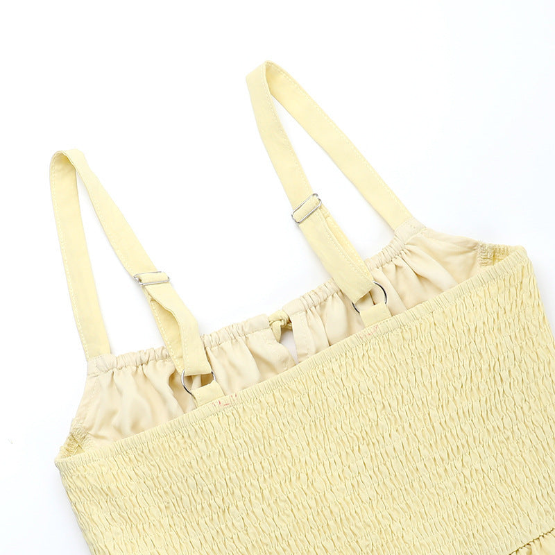 Women Sexy Summer Patchwork Lace-up Dress 15