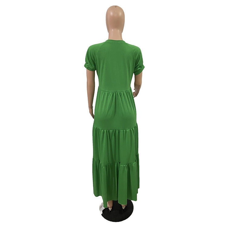 Autumn Women clothes Lace Skirt Loose Slim Fit French Lazy Casual Knitting Dress 17