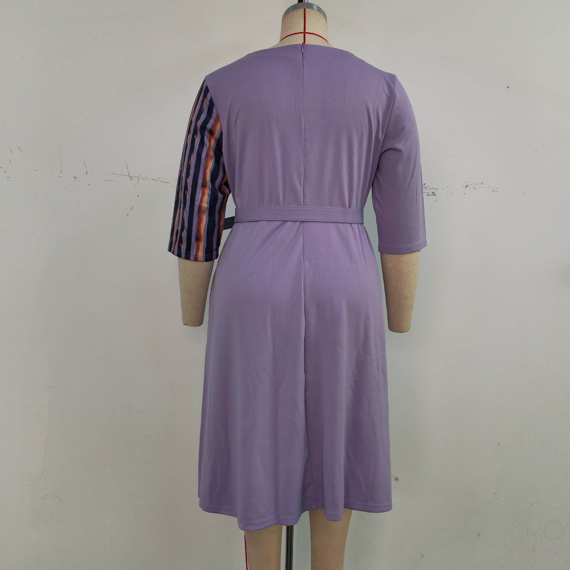 African Plus Size Women's Career Dresses 10