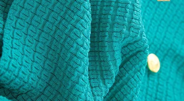 Women Short Sleeve Button Knitting Dress 20