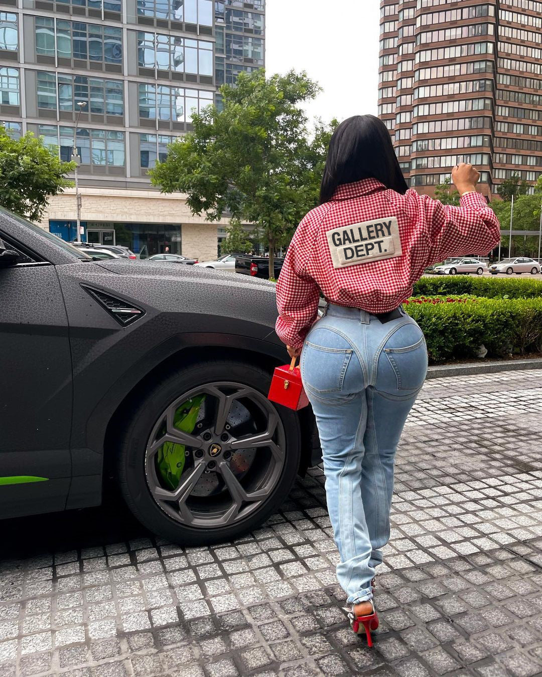 Women Casual Check Print Jacket 3