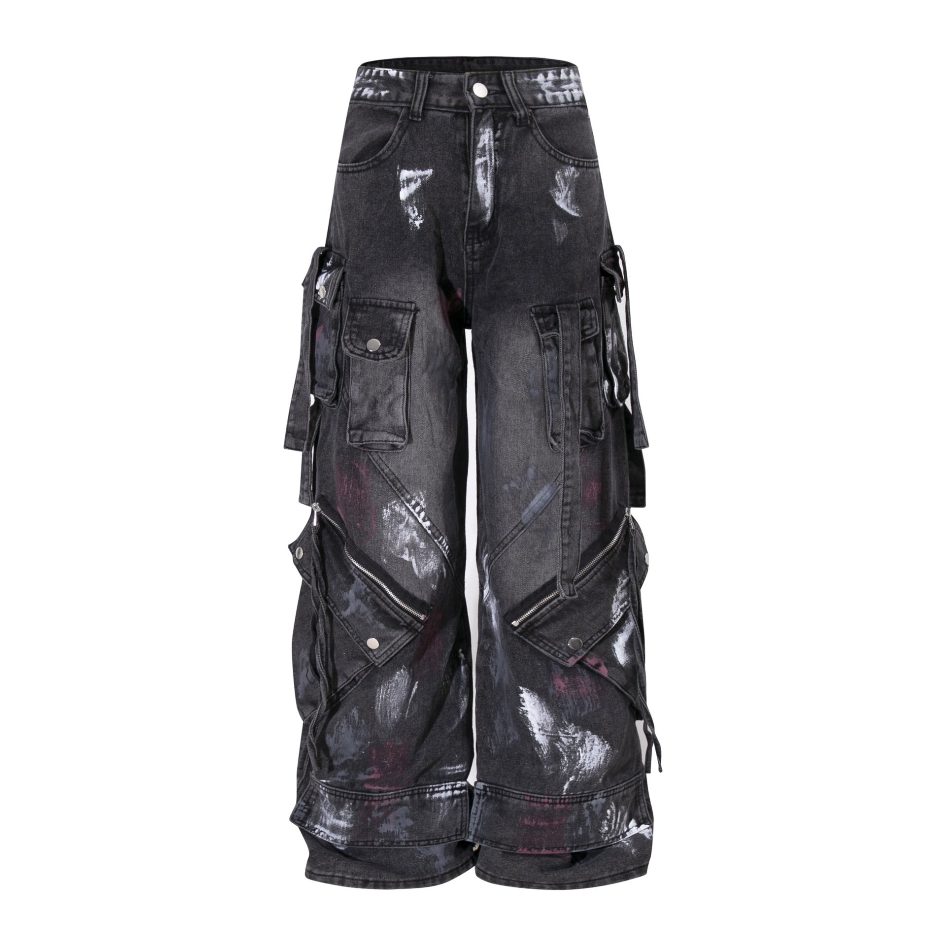 Spring American Wash Denim Pants 3