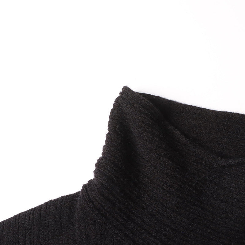 Women Autumn Trend Irregular Off Shoulder Loose Casual Knitting Shirt Long Sleeve Sweater 19