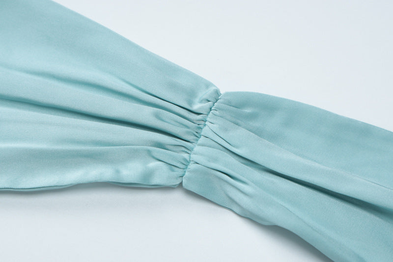 Summer Solid Color Sleeveless Sexy Halter Neck Low Back Bodycon Dress 10