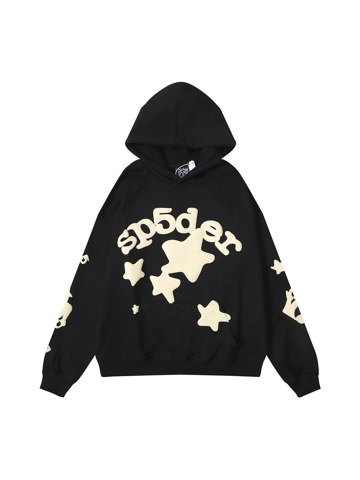 Hip-Hop Letter Print Long-Sleeved Hoodies 19