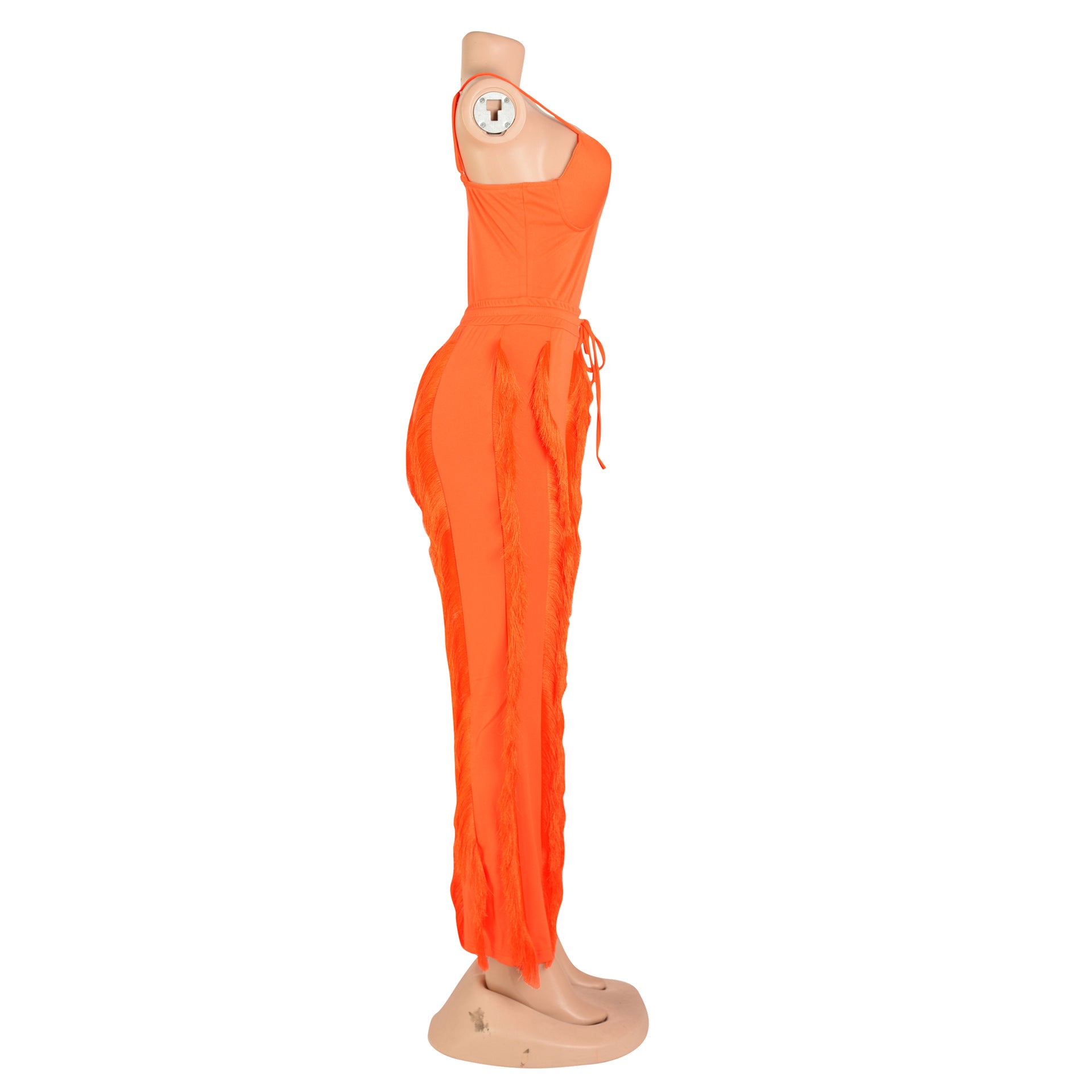 Women's clothing set tassels two-piece pants set 33